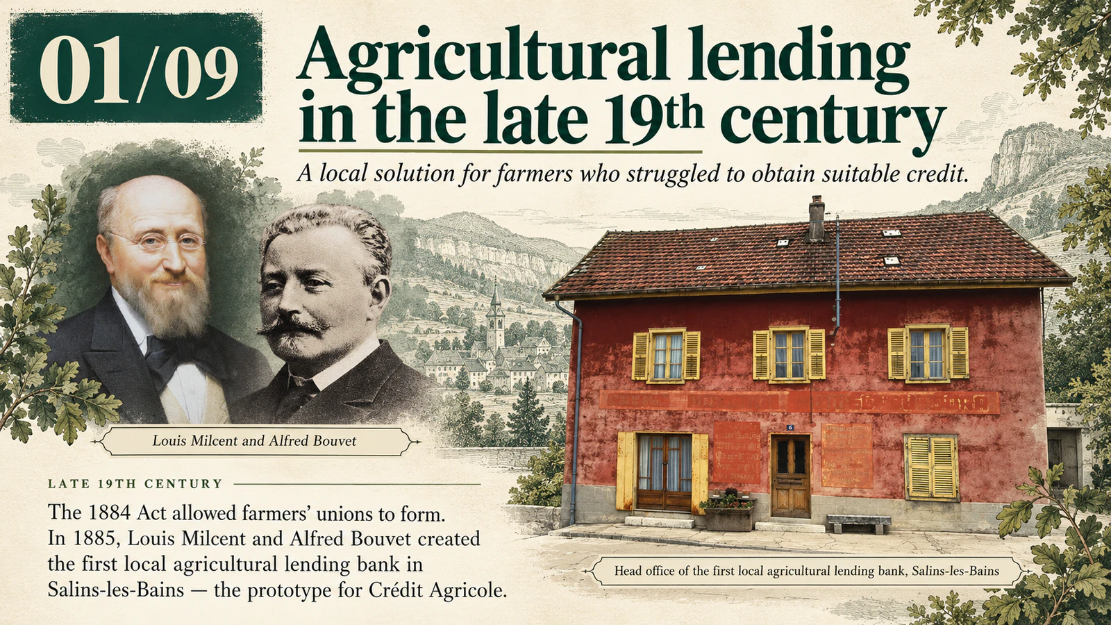 Poster 01: A Bank Born from a Problem